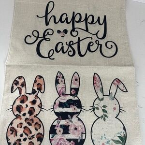 New Garden Flag,Easter Garden Yard Flag Double Sided, Garden bunny flag NEW
